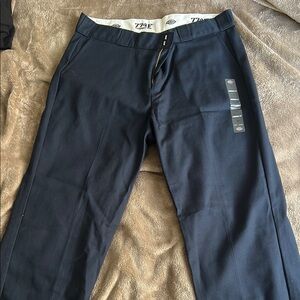 Dickies Black Dress Pants Relaxed Fit